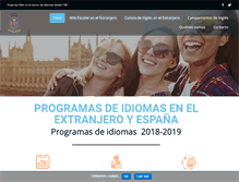 Tablet Screenshot of kingsinternational.es